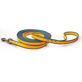 New Style PVC Coated Two-color Waterproof Training Rope (Option: Yellowblue-10M)
